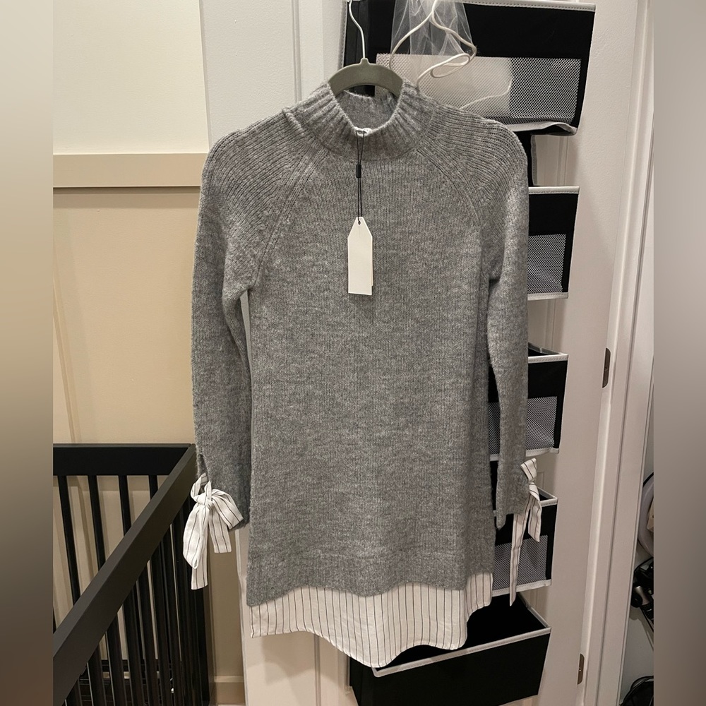 Lulus grey sweater dress - NWT